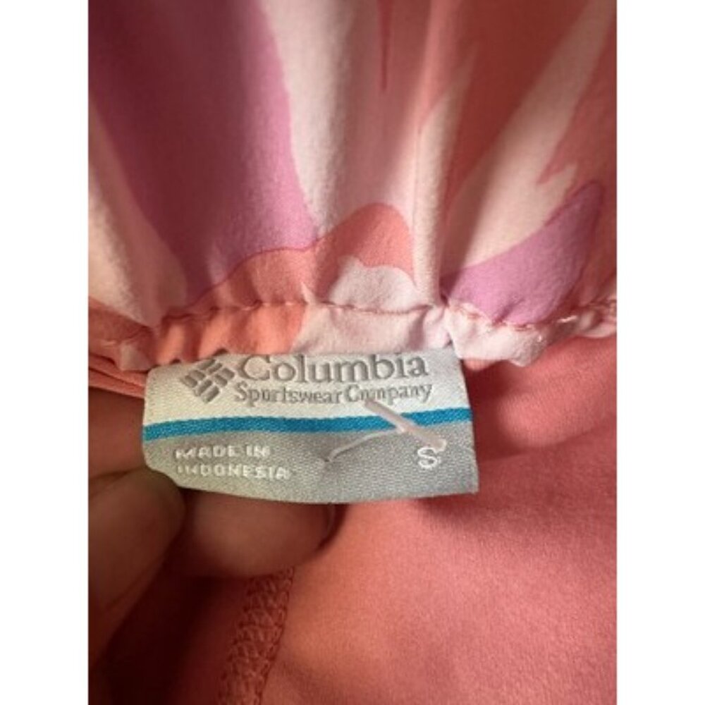 Columbia Omni- Shield Bogata Bay Pink Printed Skort Active Woman’s Size Small - Picture 7 of 11